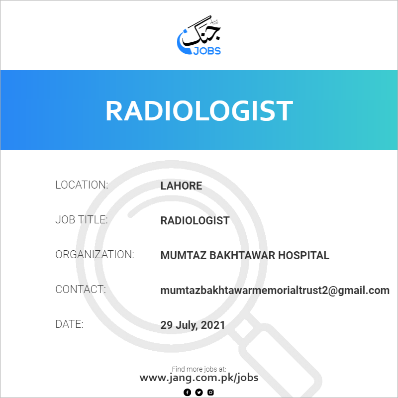 Radiologist 