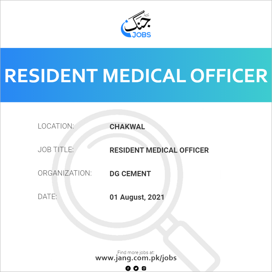 Resident Medical Officer