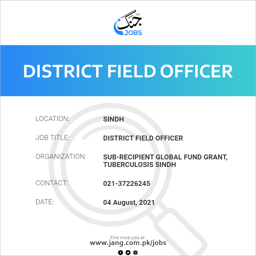 District Field Officer