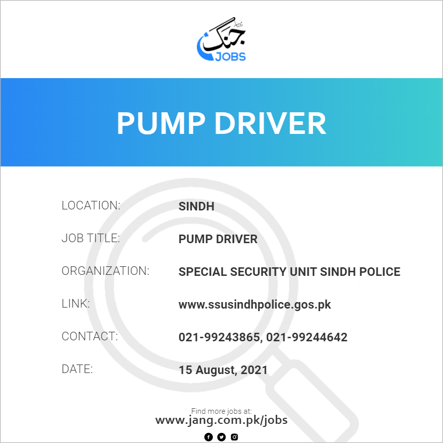 Pump Driver
