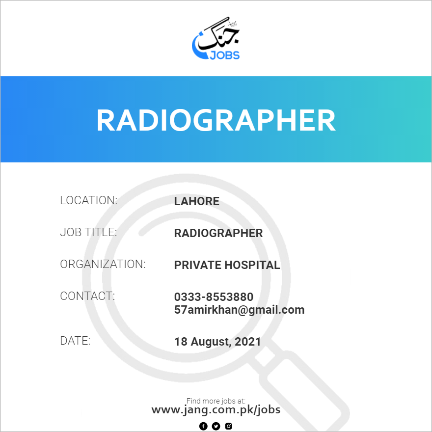 Radiographer