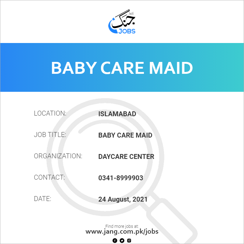 Baby Care Maid
