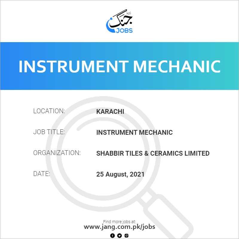Instrument Mechanic
