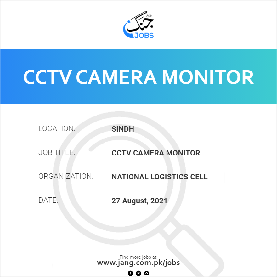 CCTV Camera Monitor
