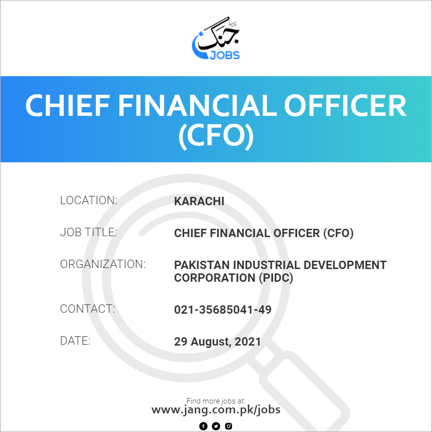 Chief Financial Officer (CFO)