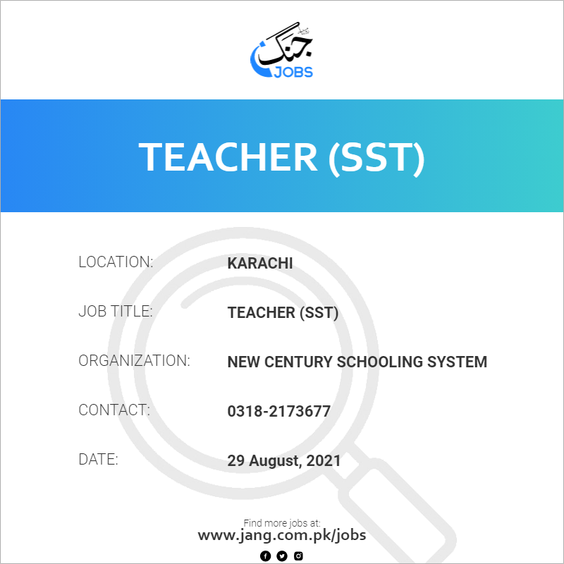 Teacher (SST)