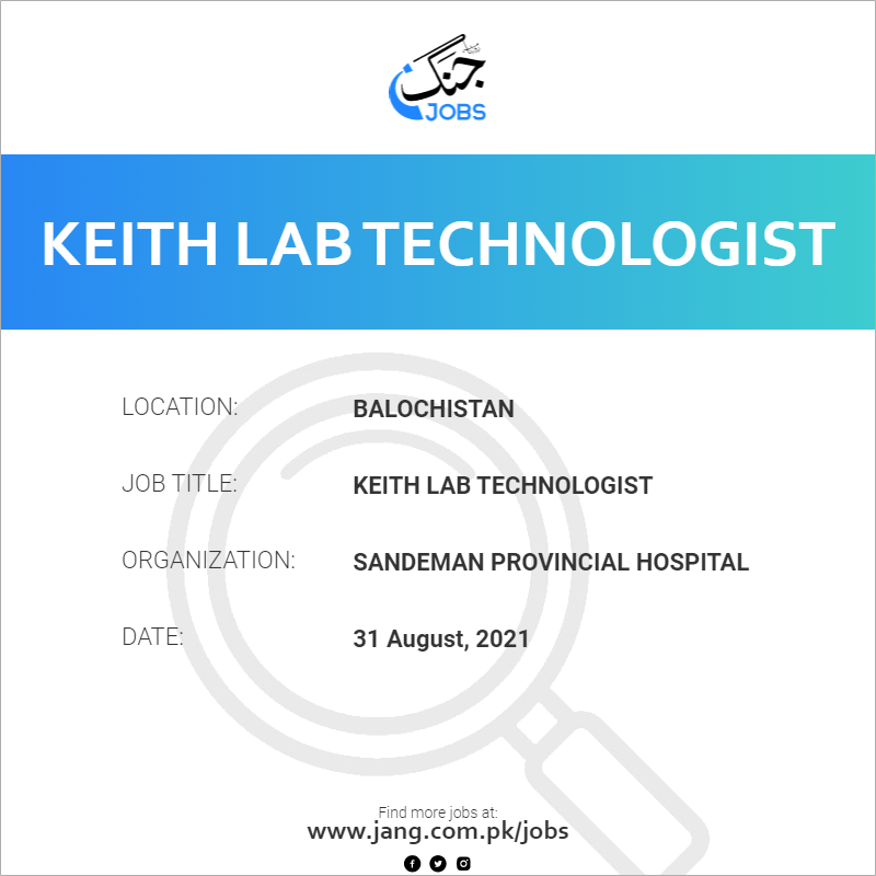 Keith Lab Technologist