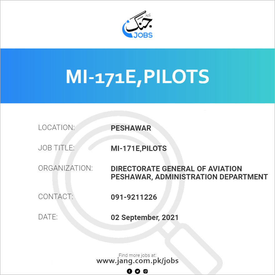  MI-171E,Pilots