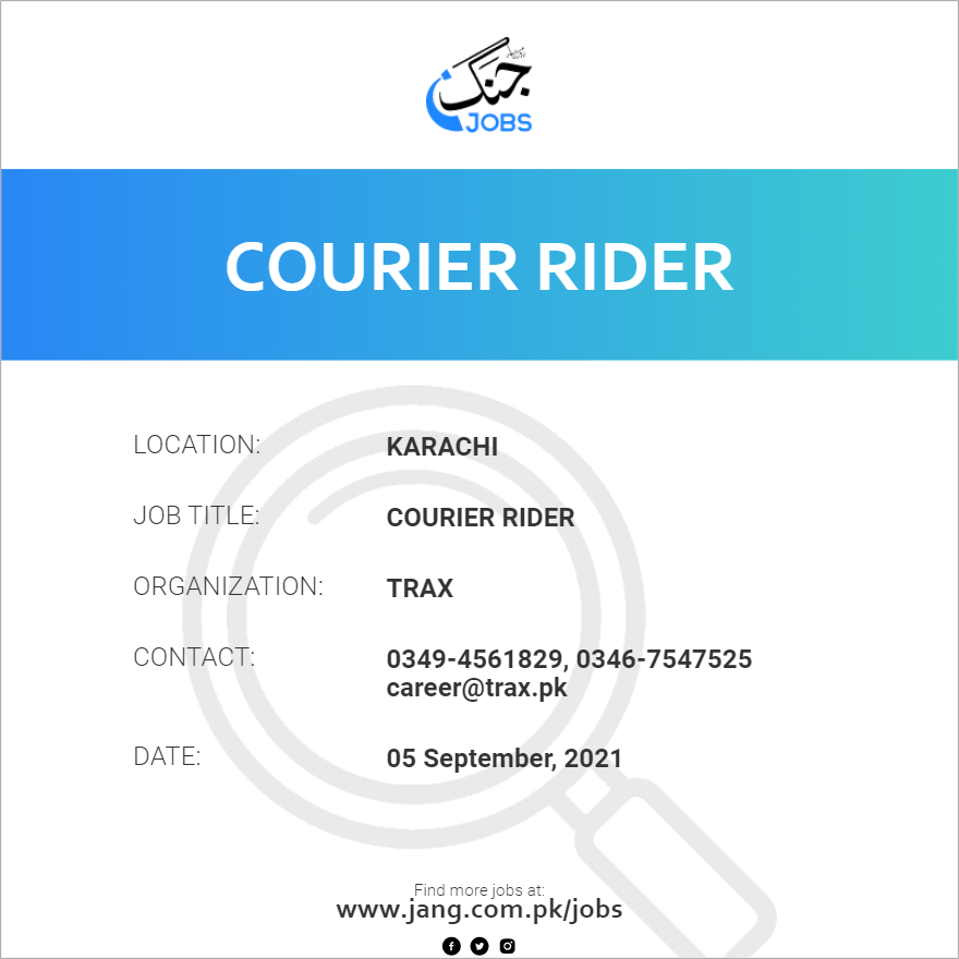 Courier Rider
