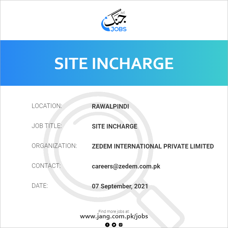 Site Incharge