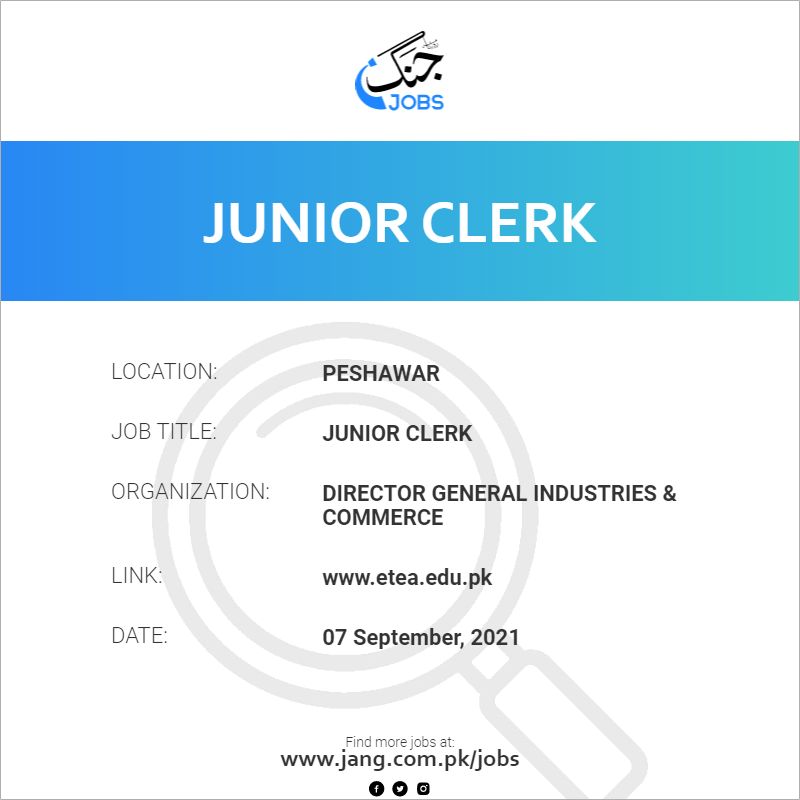 Junior Clerk 