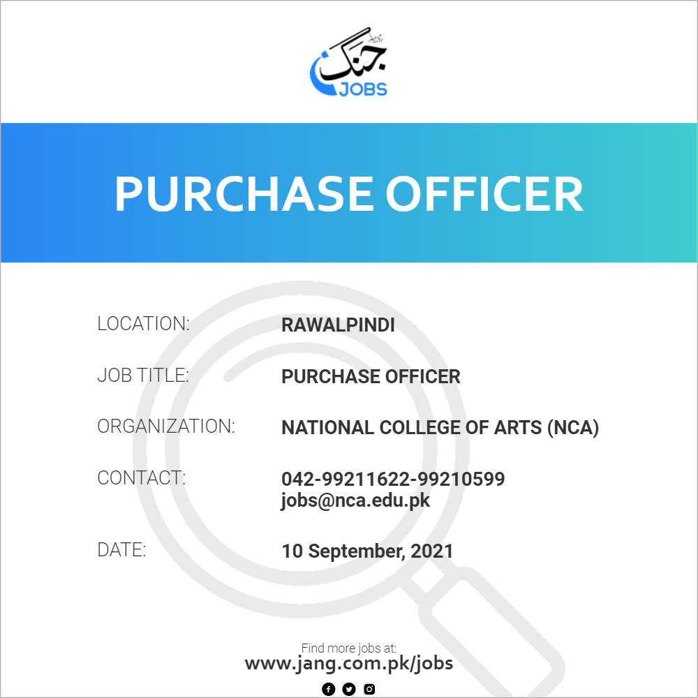 Purchase Officer