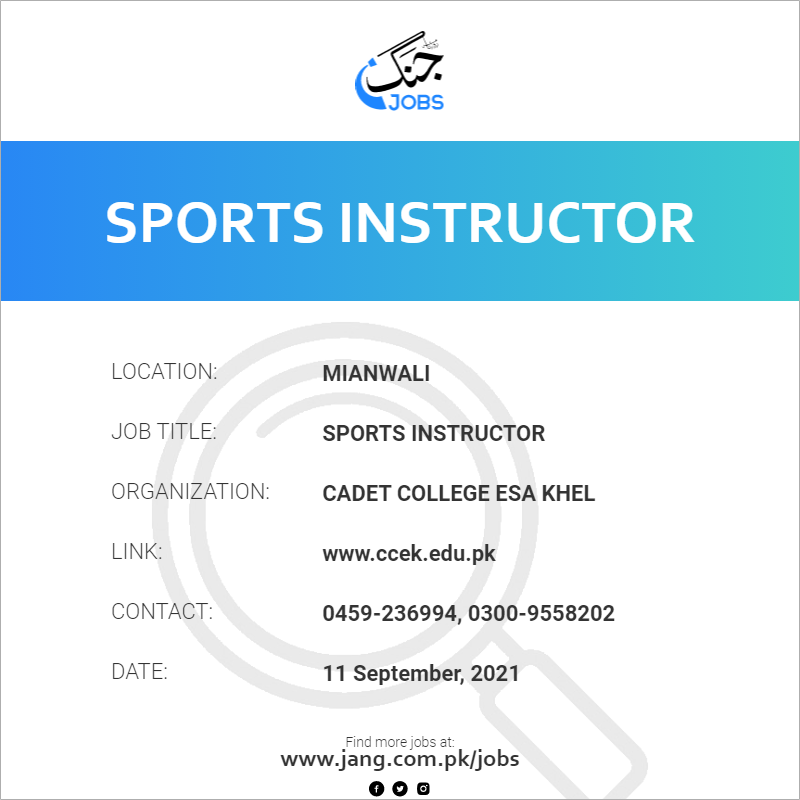 Sports Instructor