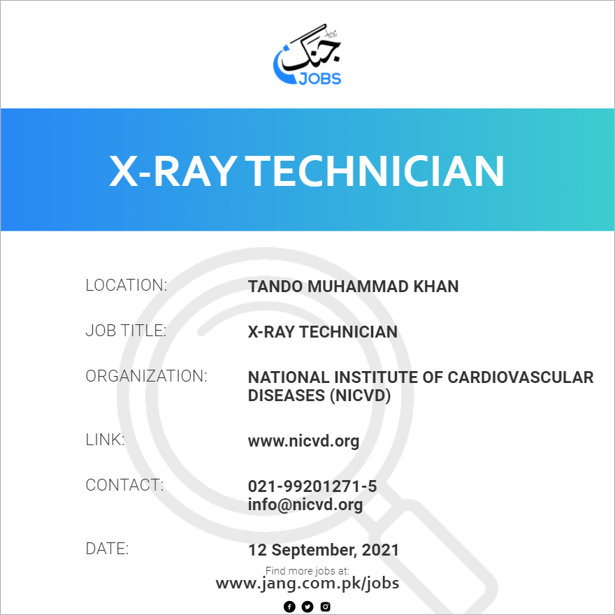 X-Ray Technician