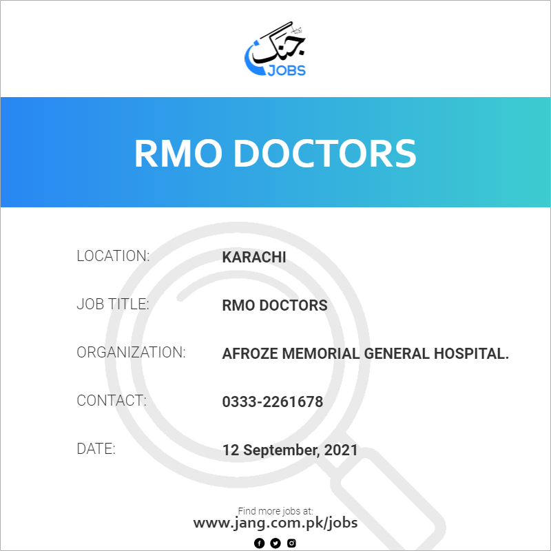 RMO Doctors 