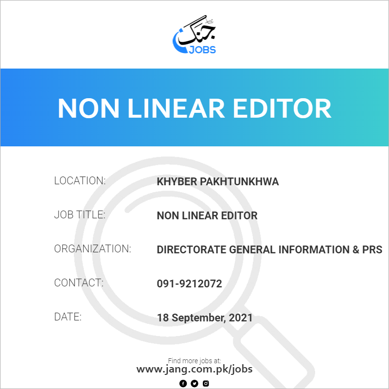 Non Linear Editor