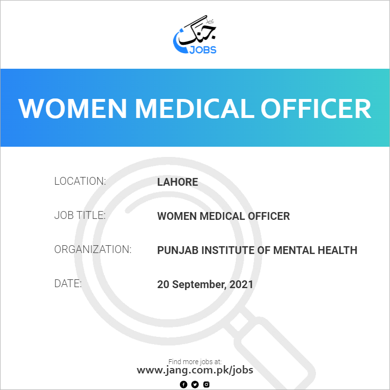Women Medical Officer