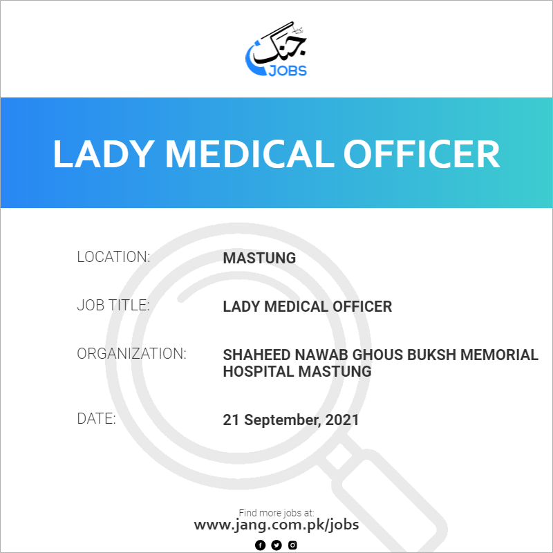 Lady Medical Officer