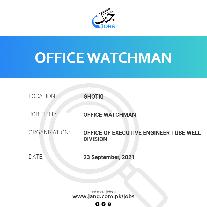 Office Watchman