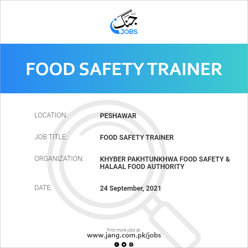 Food Safety Trainer