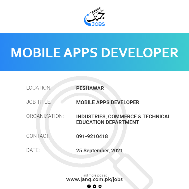 Mobile Apps Developer