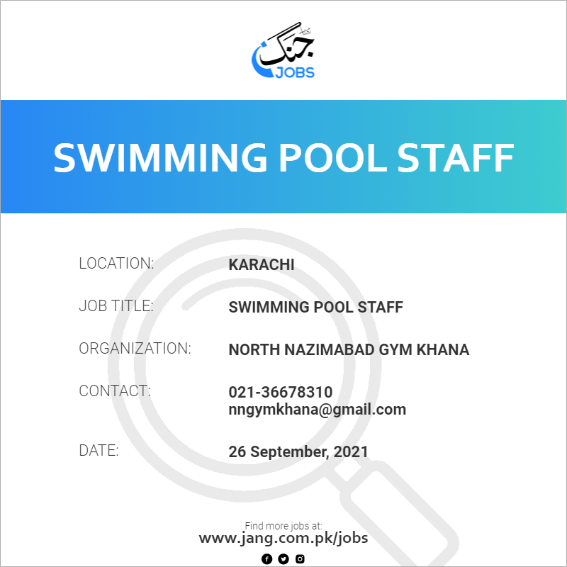 Swimming Pool Staff