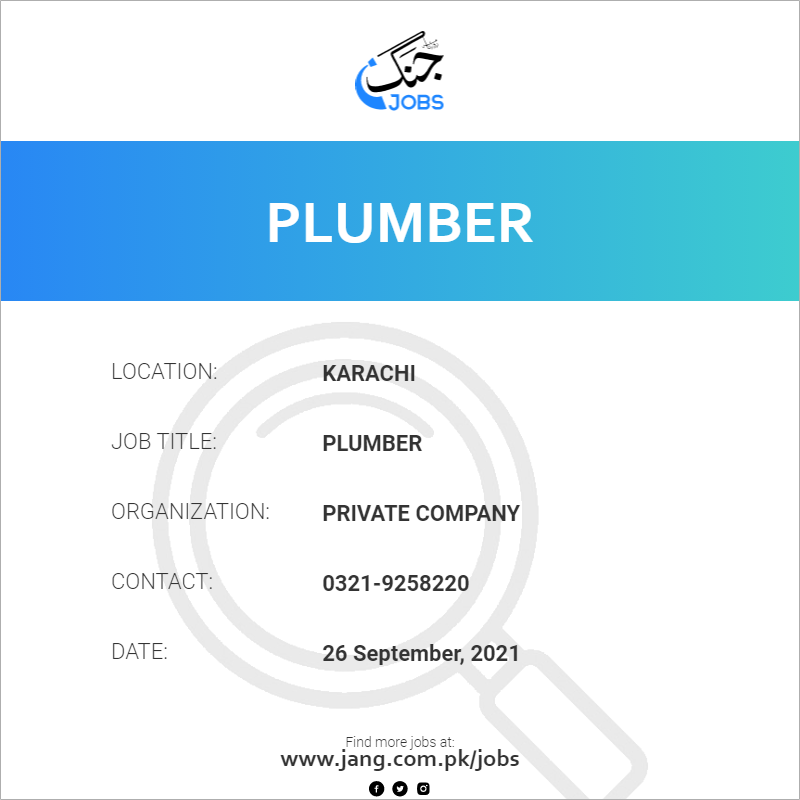 Plumber