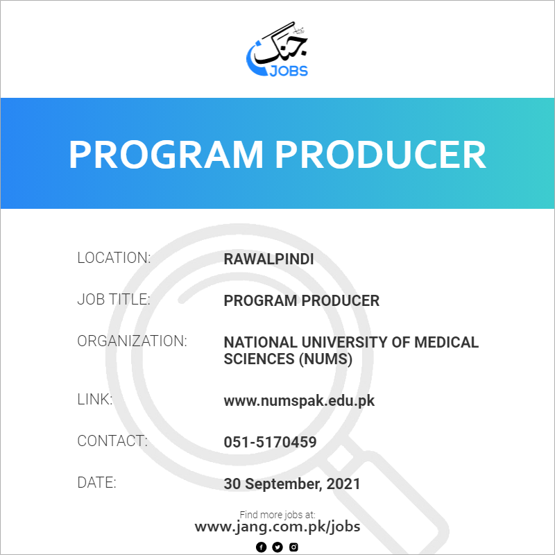 Program Producer