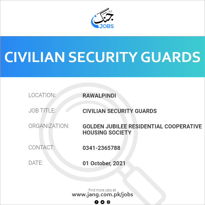 Civilian Security Guards