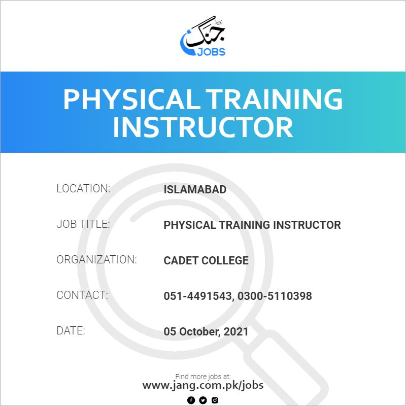 physical-training-instructor-job-cadet-college-jobs-in-islamabad