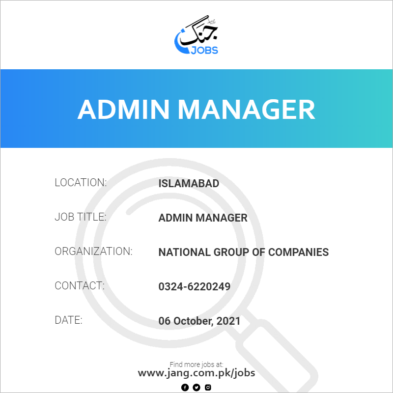 Admin Manager
