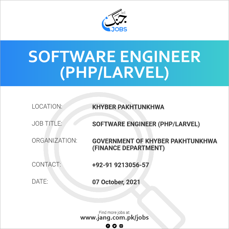 Software Engineer (PHP/LARVEL) 