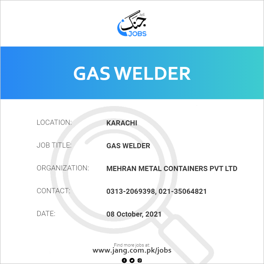 Gas Welder