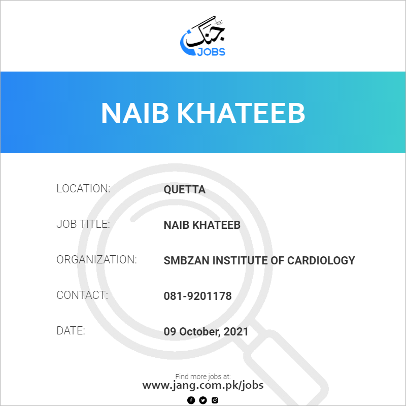 Naib Khateeb