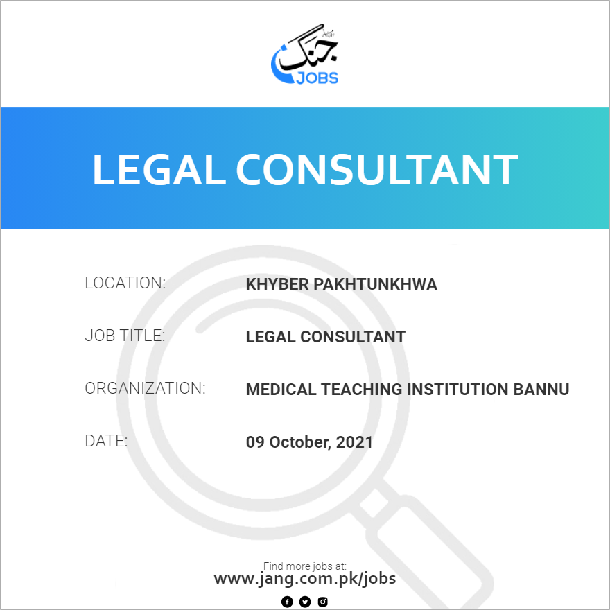 Legal Consultant