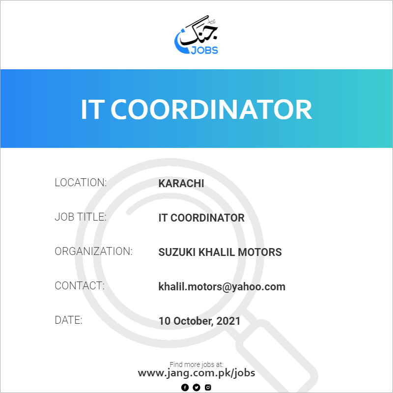 IT Coordinator