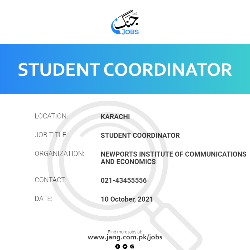 Student Coordinator