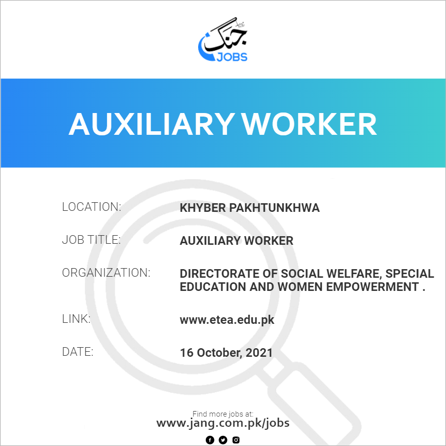 Auxiliary Worker