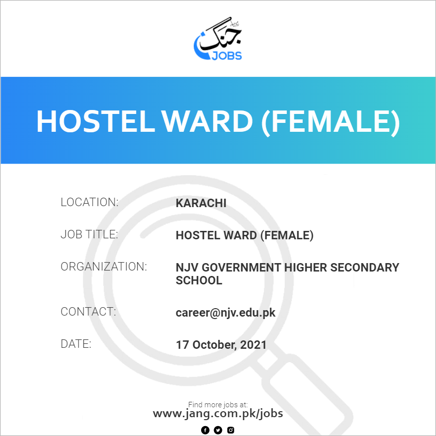 Hostel Ward (Female)