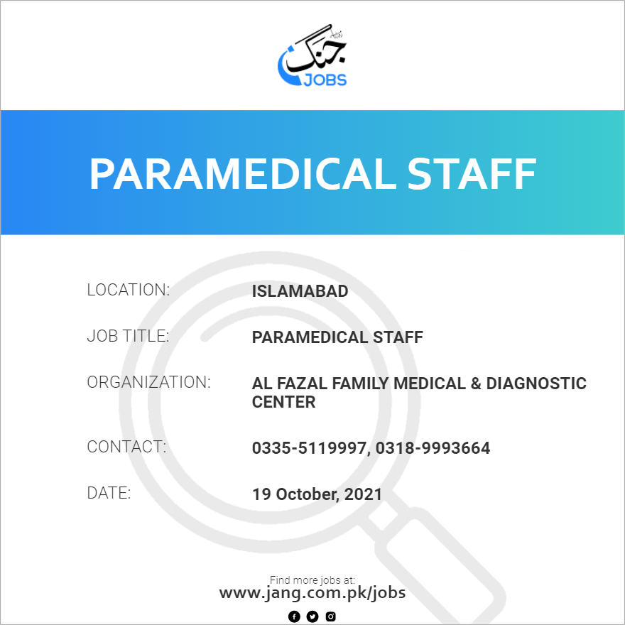 Paramedical Staff