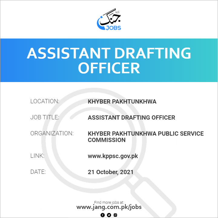Assistant Drafting Officer 