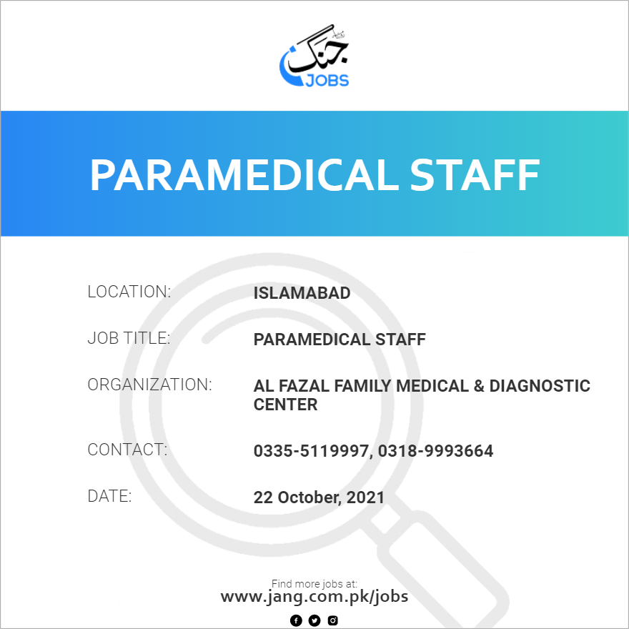 Paramedical Staff