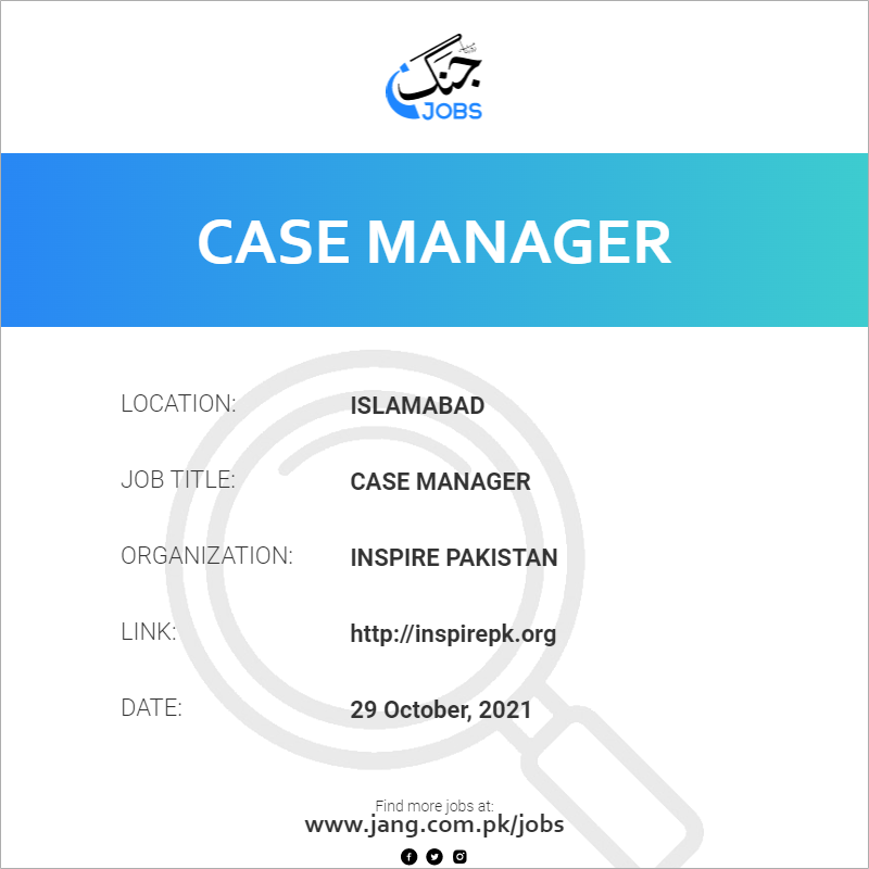 case-manager-job-inspire-pakistan-jobs-in-islamabad-26062