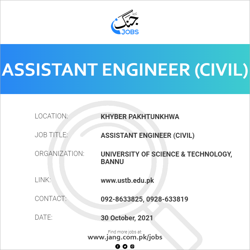 Assistant Engineer (Civil)