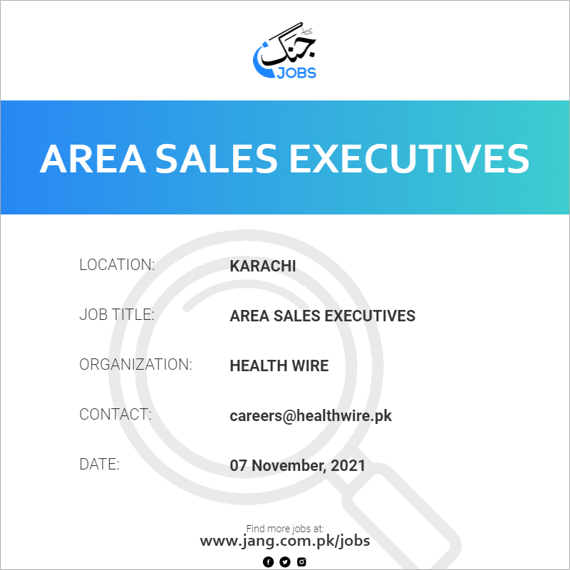 Area Sales Executives
