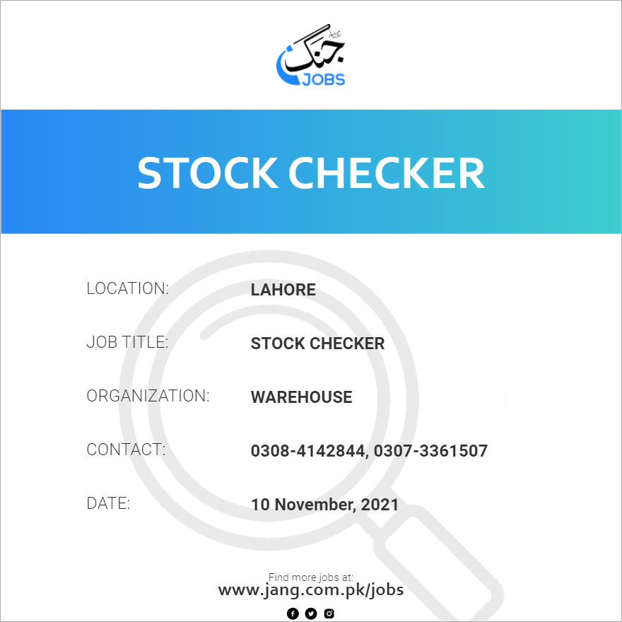Stock Checker