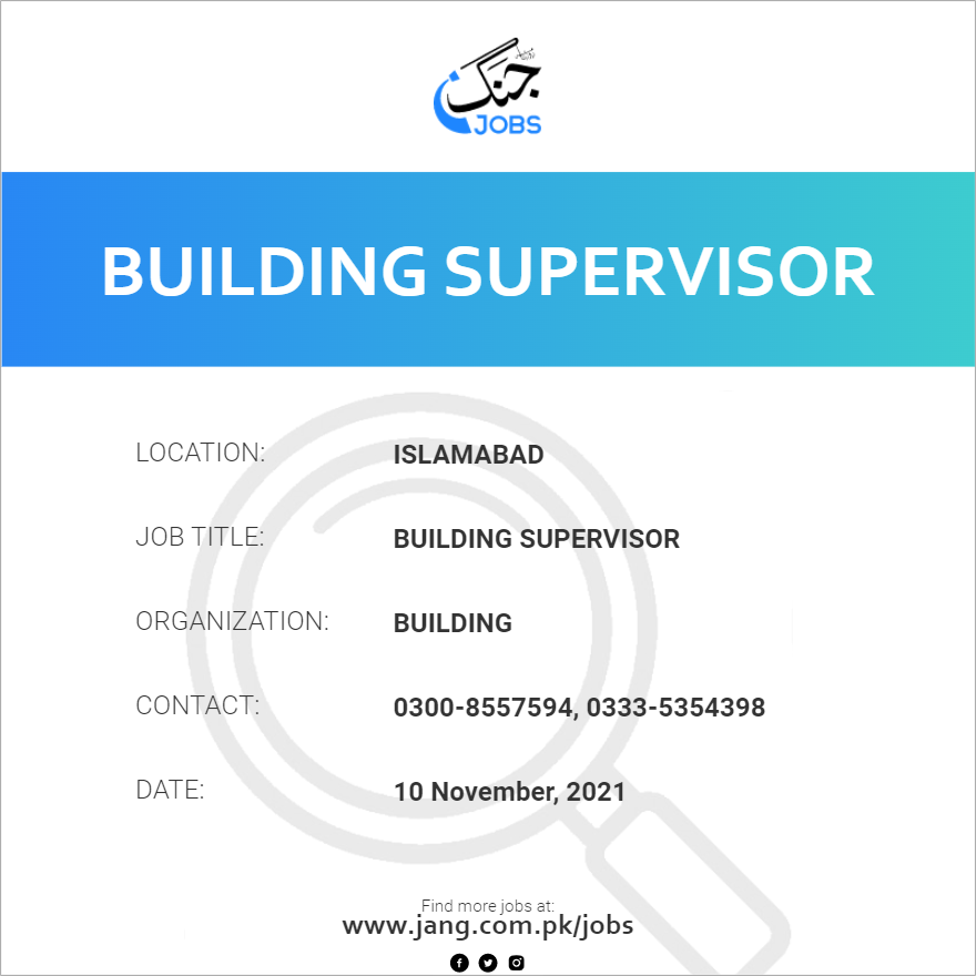 Building Supervisor