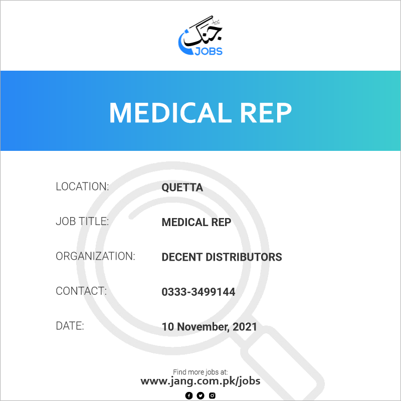 Medical Rep