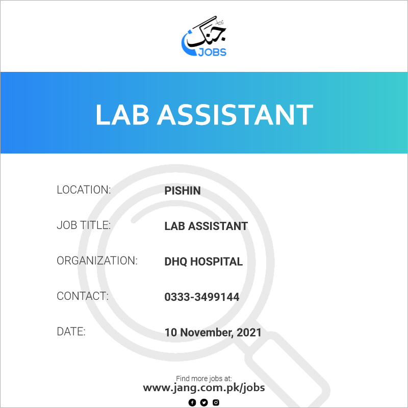 Medical Laboratory Assistant Jobs In British Columbia