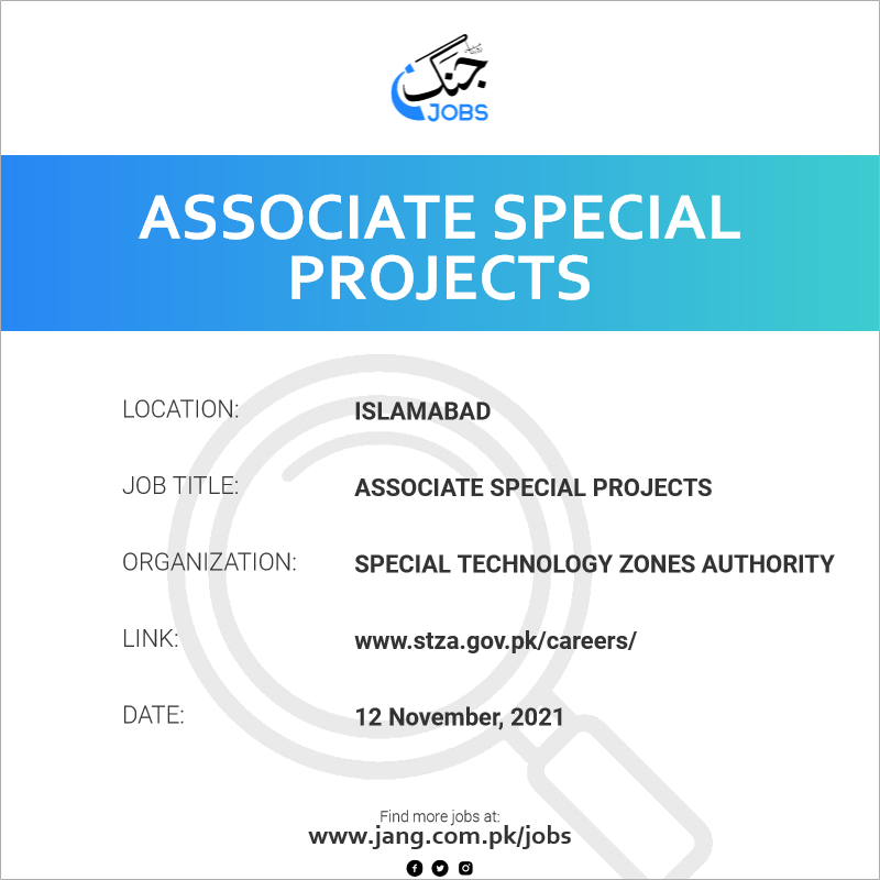 Associate Special Projects 